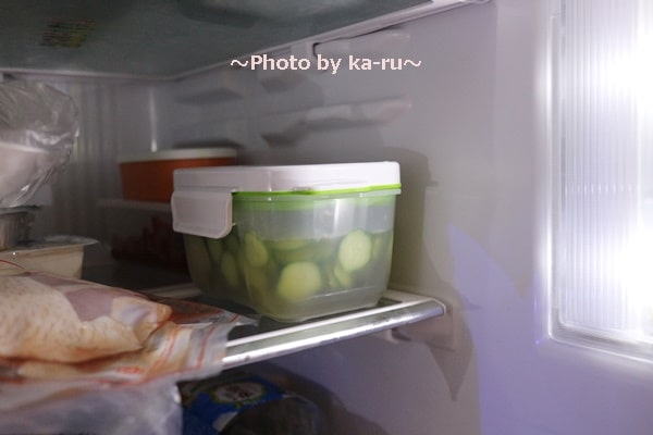 フォーサ（角型）　冷蔵庫に入れる