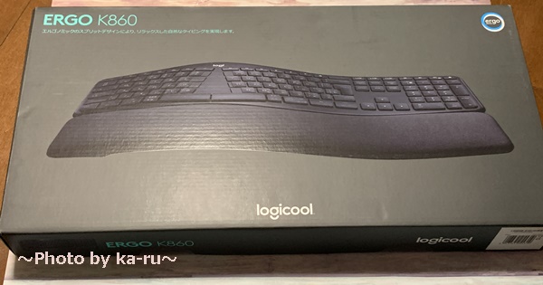 Logicool（ロジクール）キーボード「K860」　箱