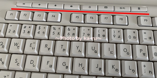 Logicool（ロジクール）MK295GPキーボードとマウス　ショートカットキー