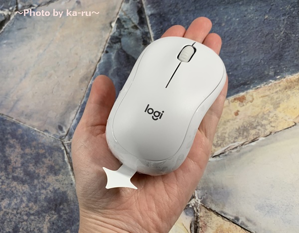 Logicool（ロジクール）MK295GPキーボードとマウス　マウスは手のひらサイズ