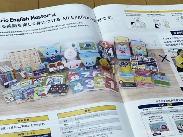 Sanrio English Master(サンリオ イングリッシュ マスター)教材内容